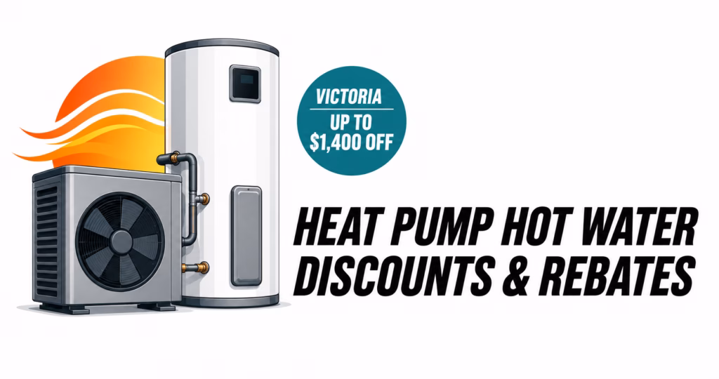 Heat Pump Hot Water Discounts and Rebates